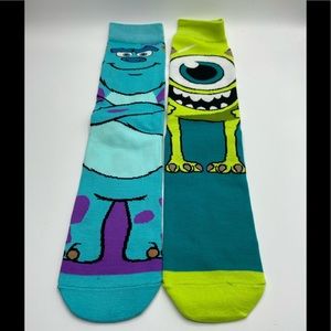 Sully and Mike Wazowski Crew Socks